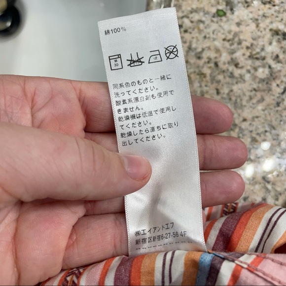 Pendleton Serape Surf Stripe Retro Inspired 60s Board Shirt Button Down - Picture 10 of 11